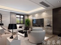 現(xiàn)代風格家居裝修裝飾室內設計效果-A8122-3