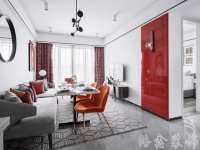 現(xiàn)代簡約家居裝修裝飾室內設計效果-B904-2