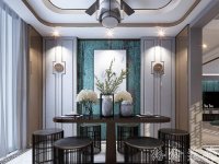 中式風格家居裝修裝飾室內(nèi)設(shè)計效果-H802-3